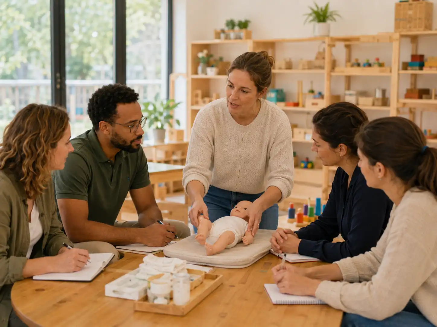 formation pratique éducative crèche petite enfance éveil pédagogie formateurs EDNC